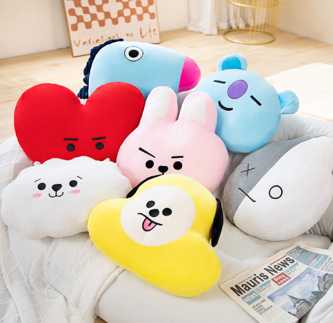 Plush Toy, Pillow, and Cushion Set